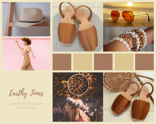Earthy tones have dropped.