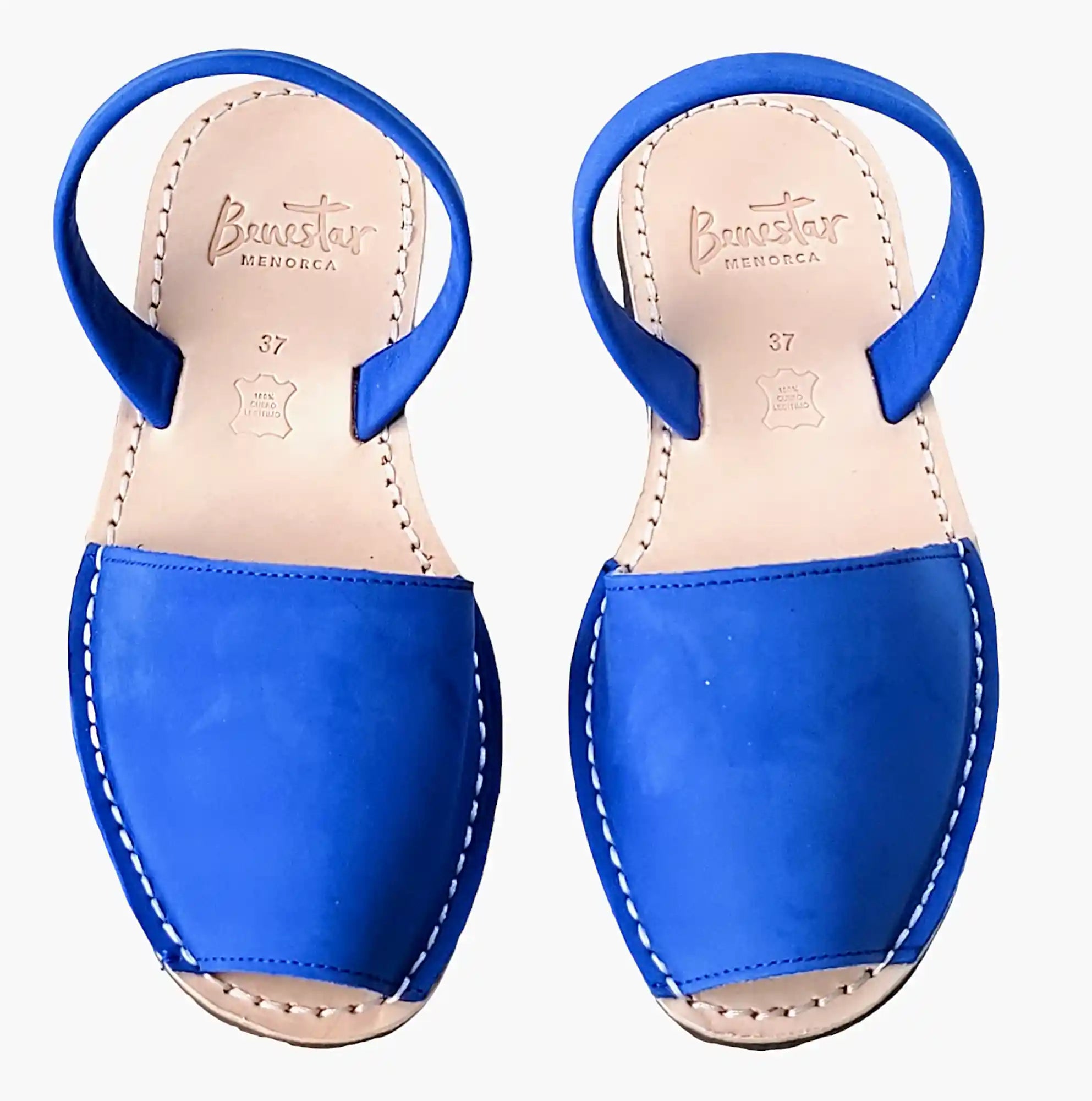 Royal blue suede on sale sandals