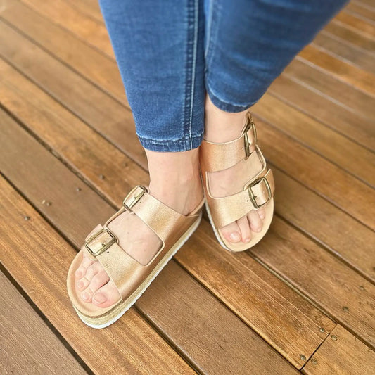 wearing-rose-gold-platform-sandals