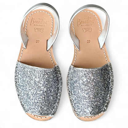 Avarca-Sandal-Silver-Glitter