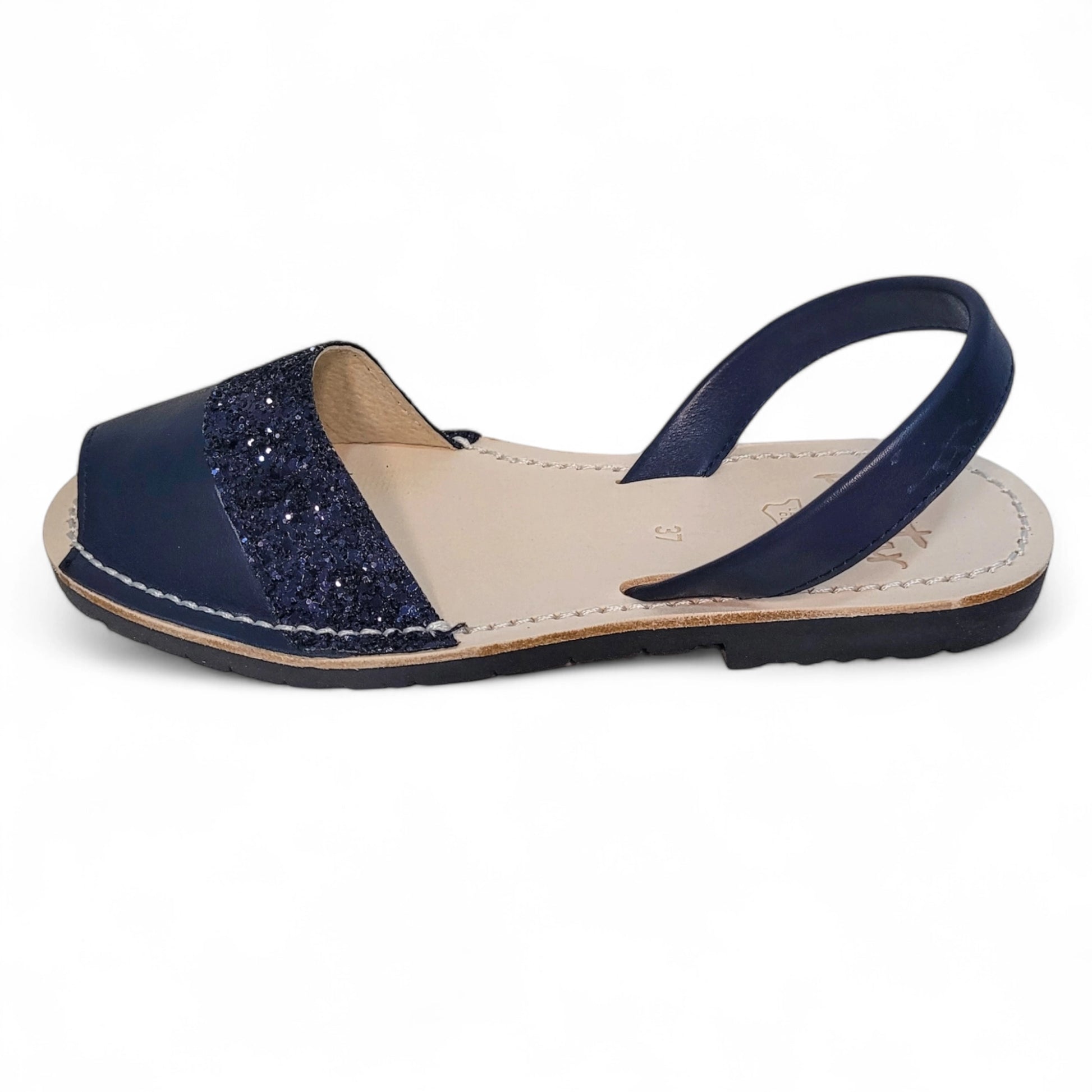 Avarca-sandals-duo-navy-glitter-side