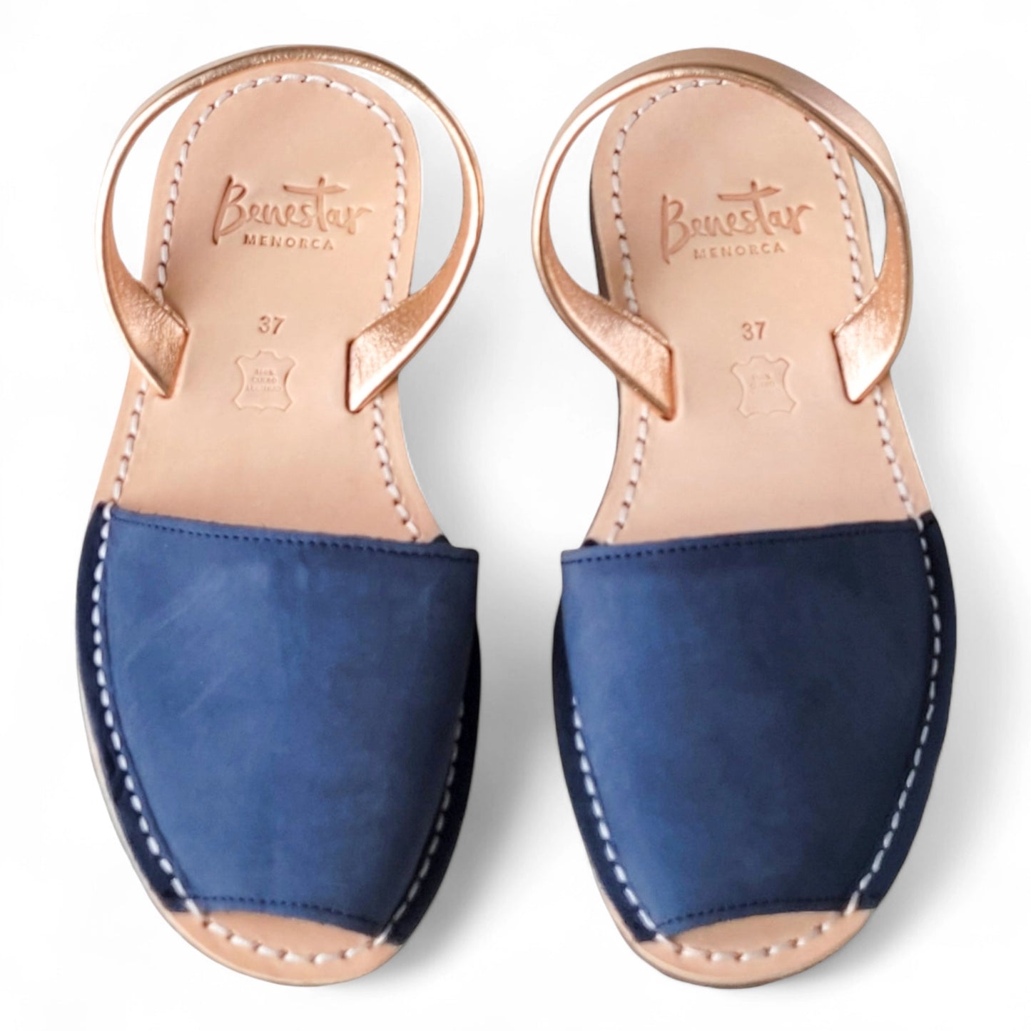 Avarca-sandals-navy-rosegold