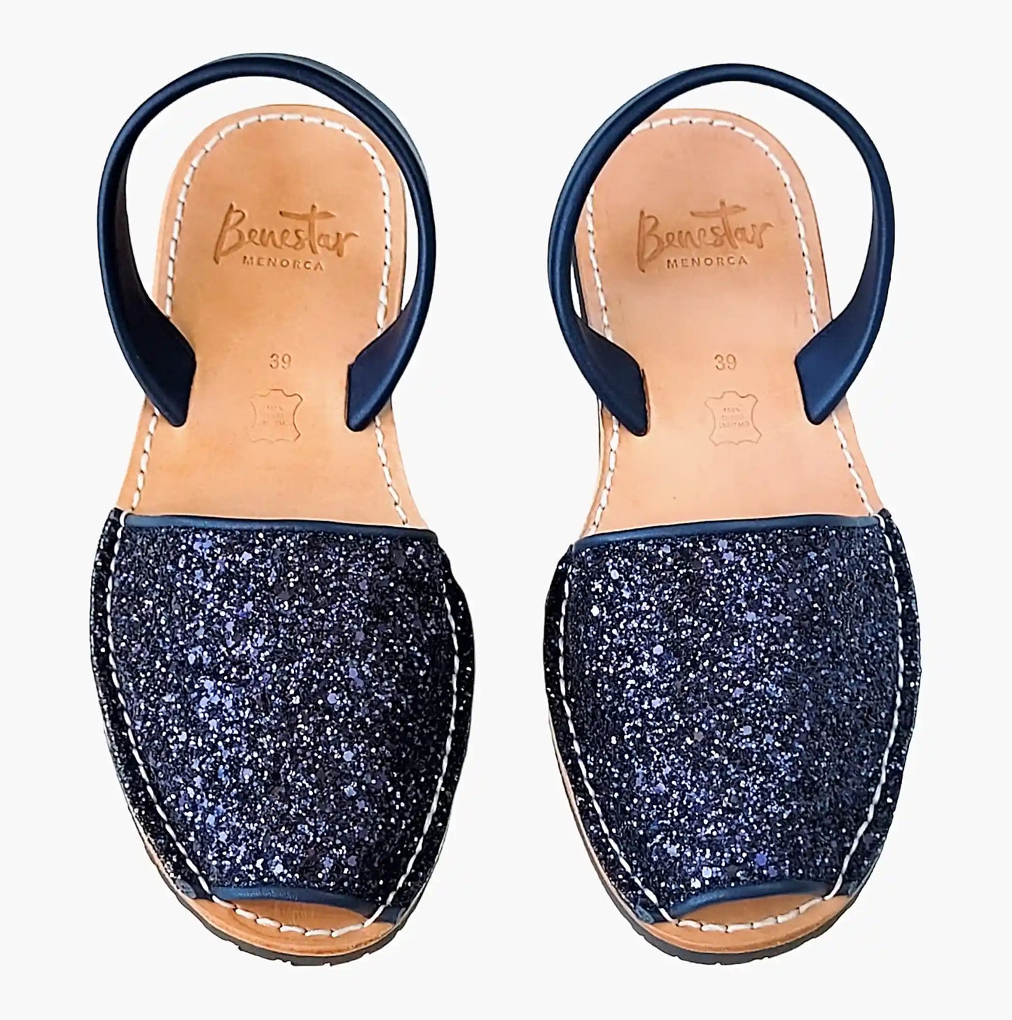 Avarcas-Navy-Glitter-Sandals-with-trim