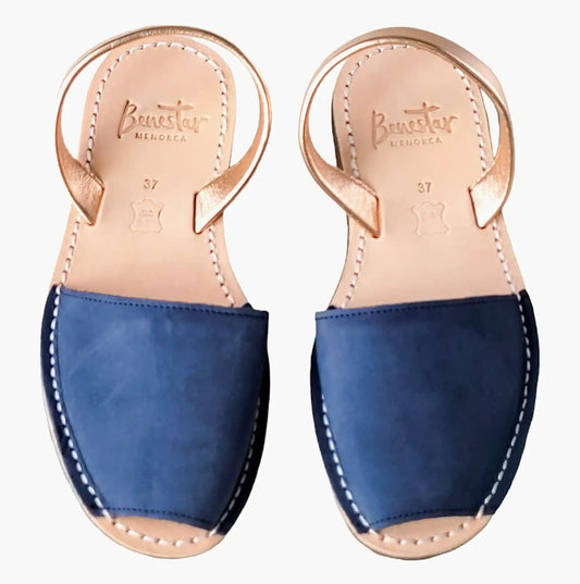 Avarcas-Navy-Rose-Gold-Sandals