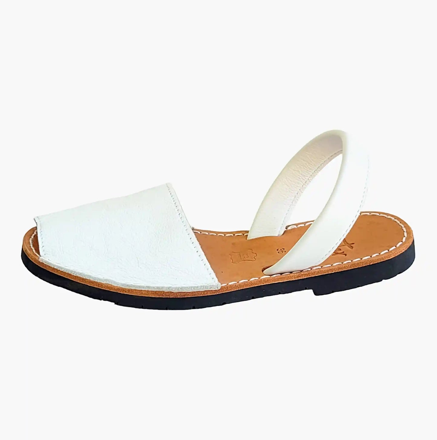 Avarcas-White-Napa-Sandals-side-view