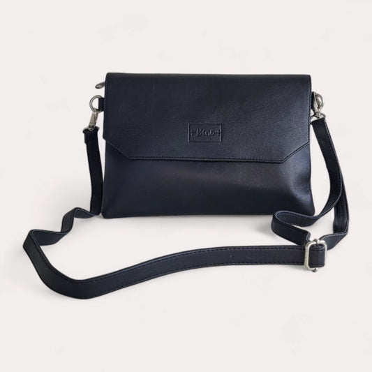 Convertible-Handbag-Aria-leather-crossbody-black