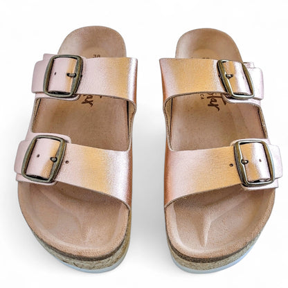 Greco-arch-support-platform-sandals-rose-gold