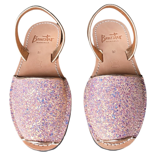 Opal-Glitter-Avarca-Sandals