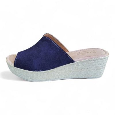 Tahlia-Navy-Wedge-Mule-side