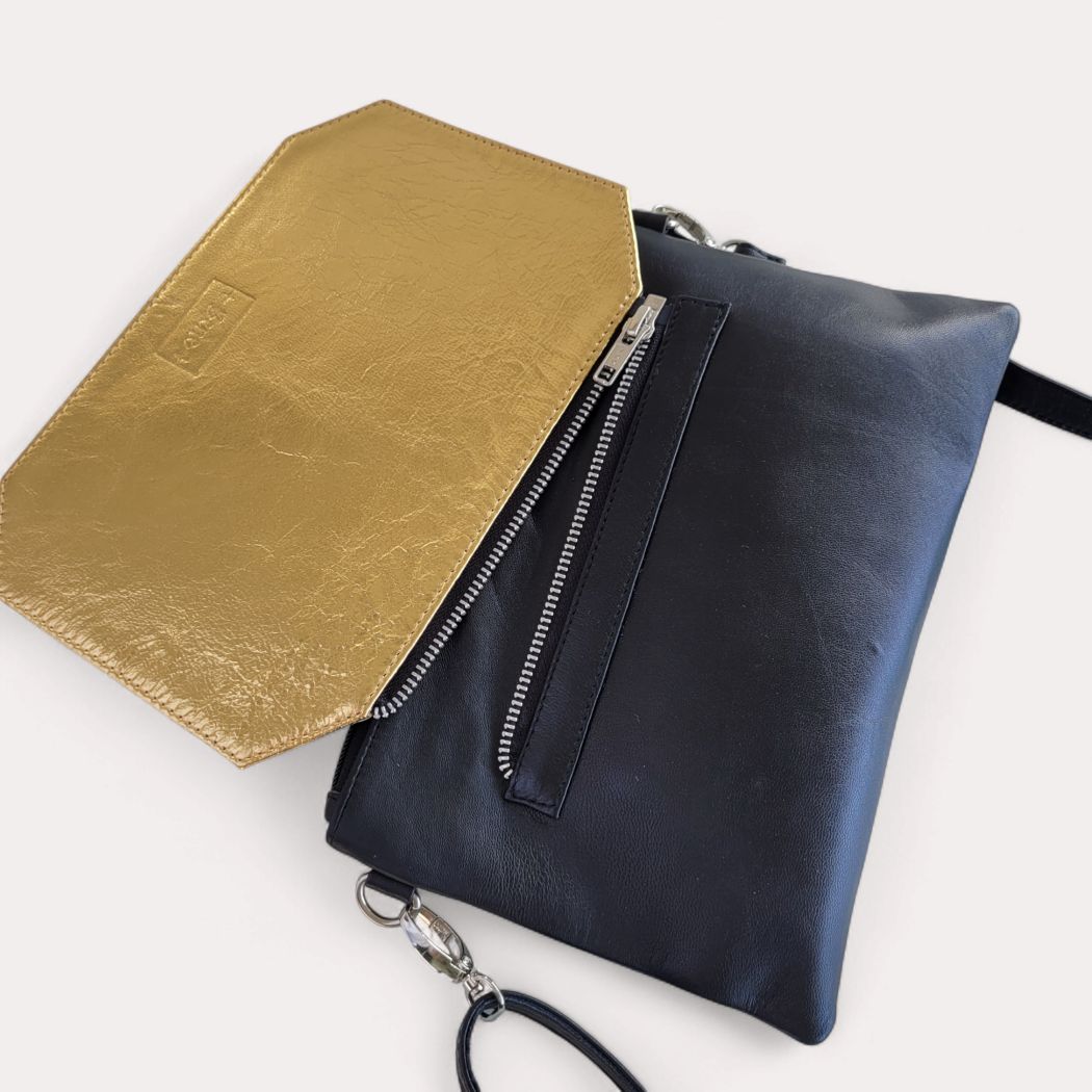 convertible-leather-handbag-gold-zip-undone