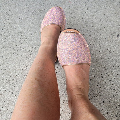 wearing-opal-glitter-avarca-sandals